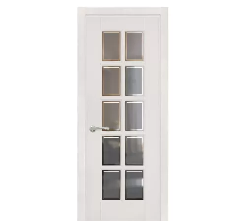 Межкомнатная дверь ЛОНДОН 2 с матовым стеком