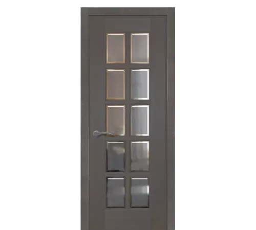 Межкомнатная дверь ЛОНДОН 2 с матовым стеком