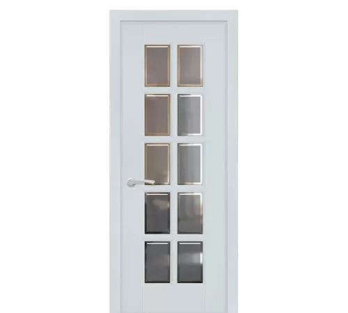 Межкомнатная дверь ЛОНДОН 2 с матовым стеком