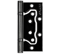 Петля универсальная без врезки IN4500W-BL BN (500-2BB/BL 100x2,5) БЛИСТЕР Черный глянец