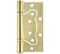 Петля универсальная без врезки IN4500W-BL SB (500-2BB/BL 100x2,5) мат. золото БЛИСТЕР Матовое золото (латунь)