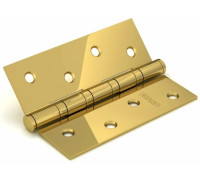 Петля универсальная IN4400U-BL PB (4BB/BL 100x75x2,5) латунь БЛИСТЕР Золото (латунь)