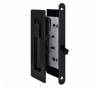 Защелка с ручками для раздвижных дверей SH.URB153.KIT011-BK (SH011 URB) BL-26 Черный