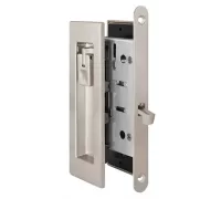 Защелка с ручками для раздвижных дверей SH.URB153.KIT011-BK (SH011 URB) SN-3 Матовый никель