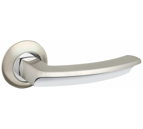 Ручка раздельная R.AR54.ALFA (ALFA AR) 140mm SN/CP-3 Матовый никель/хром