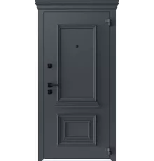 Входная дверь AG6016 7024 - Белый камень 9016