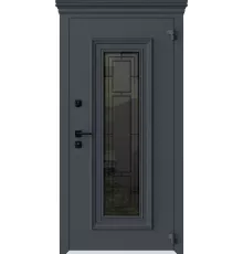 Входная дверь AG6044 7024 - Белый камень 9016