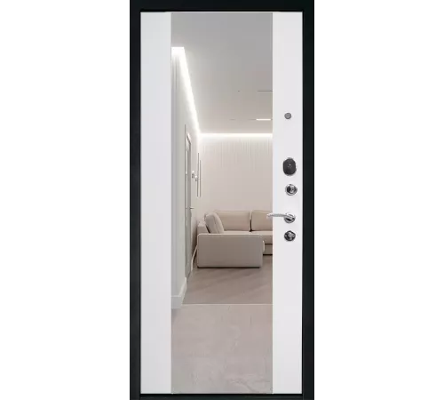 Входная дверь Т-Люкс Z - Белое дерево