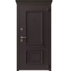 Входная дверь AG6016 8019 - Белый камень 9016