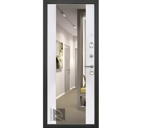 Входная дверь Лабиринт Z - Белый софт