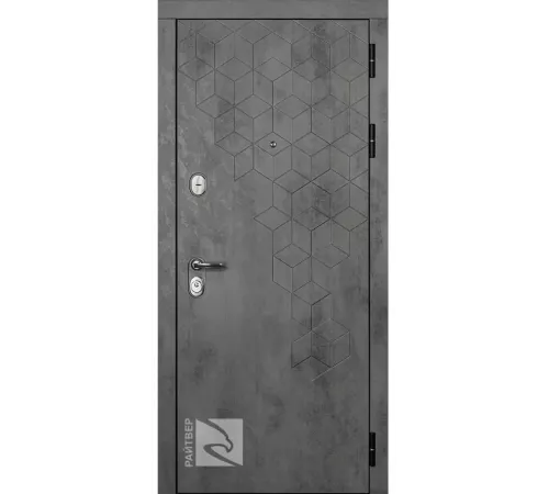 Входная дверь Лабиринт - Белый софт