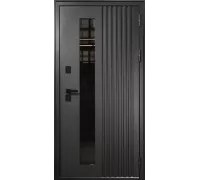 Входная дверь Мельбурн 7024 Термо - Белый матовый ПП