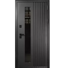 Входная дверь Мельбурн 7024 Термо - Белый матовый ПП