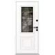 Входная дверь AG6156 7024 - Белый камень 9016