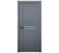 Межкомнатная дверь PRIME 04 Антрацит Сатинат