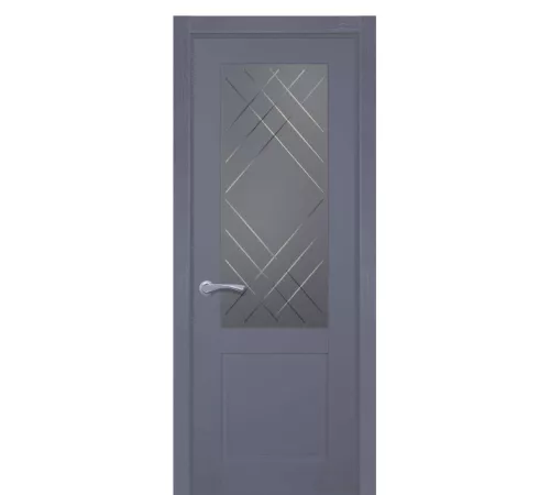 Межкомнатная дверь М-5 со стеклом