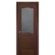 Межкомнатная дверь ЛЕО со стеклом