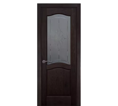Межкомнатная дверь ЛЕО со стеклом