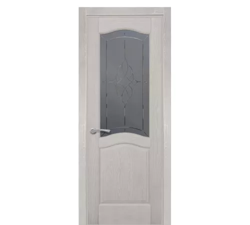 Межкомнатная дверь ЛЕО со стеклом