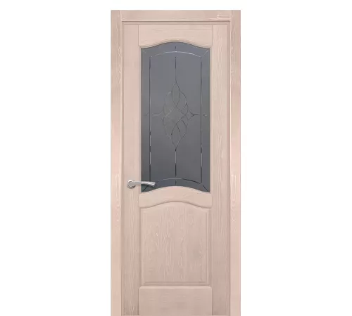 Межкомнатная дверь ЛЕО со стеклом