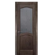 Межкомнатная дверь ЛЕО со стеклом