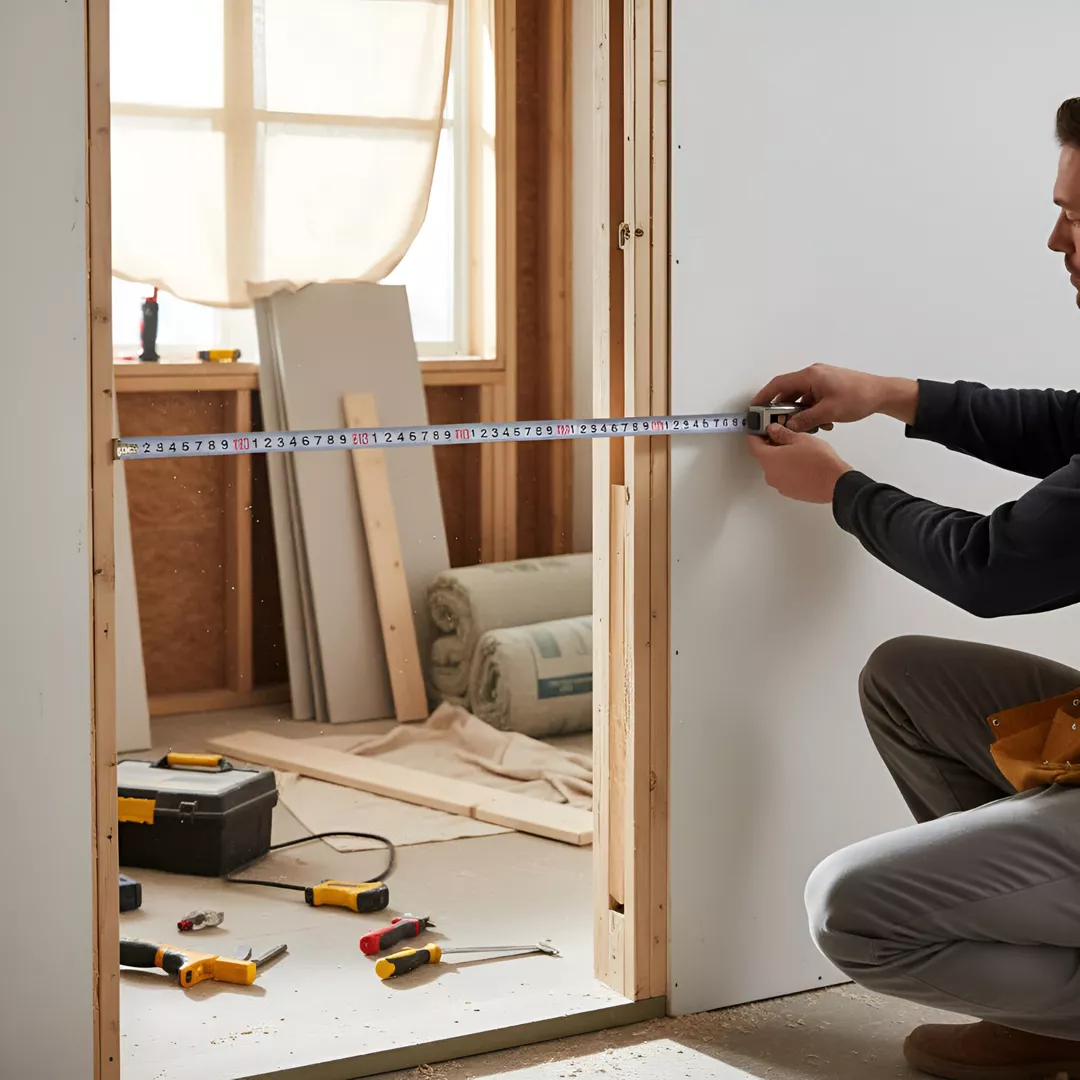 Замер межкомнатной двери своими руками